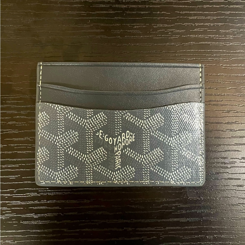 Goyard Saint Sulpice Grey Card Holder